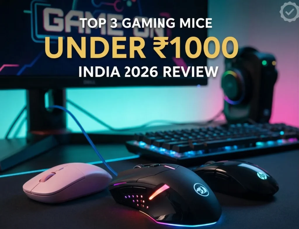 Best Gaming Mouse Under 1000 Redragon Logitech HP