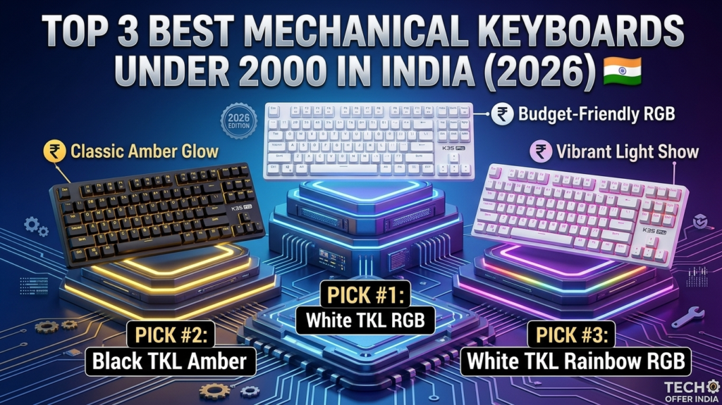 est mechanical keyboard under 2000 in india