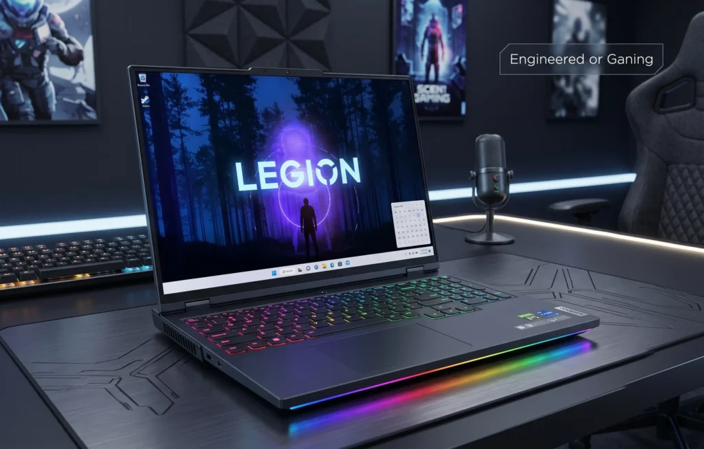 Lenovo Legion 7 Intel Core Ultra 9 stealth gaming laptop