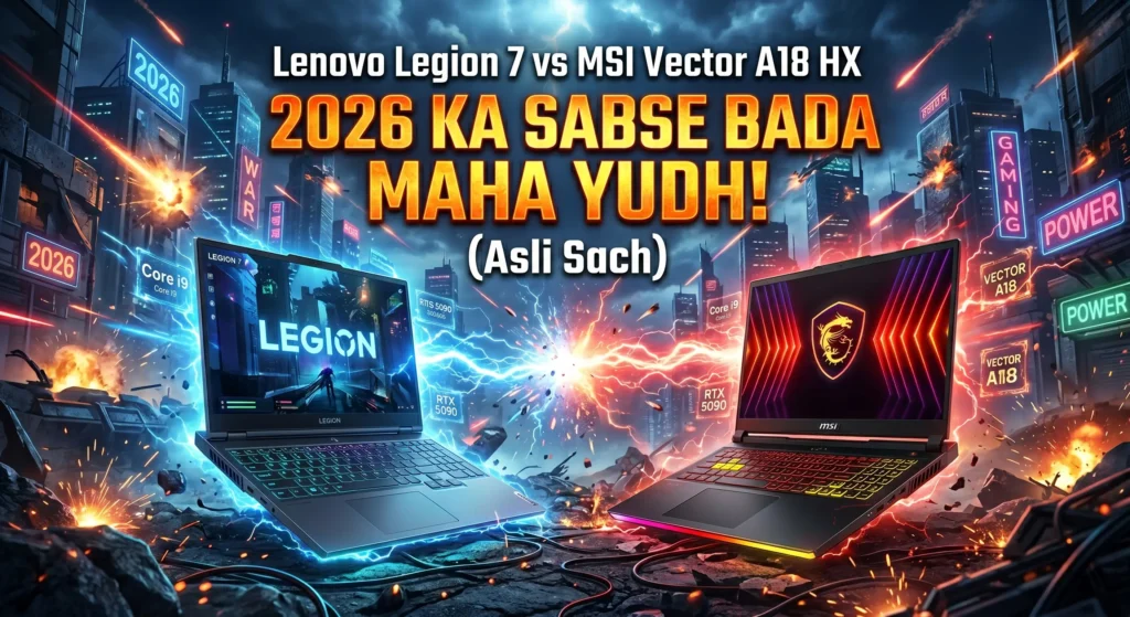 Lenovo Legion 7 vs MSI Vector A18 HX