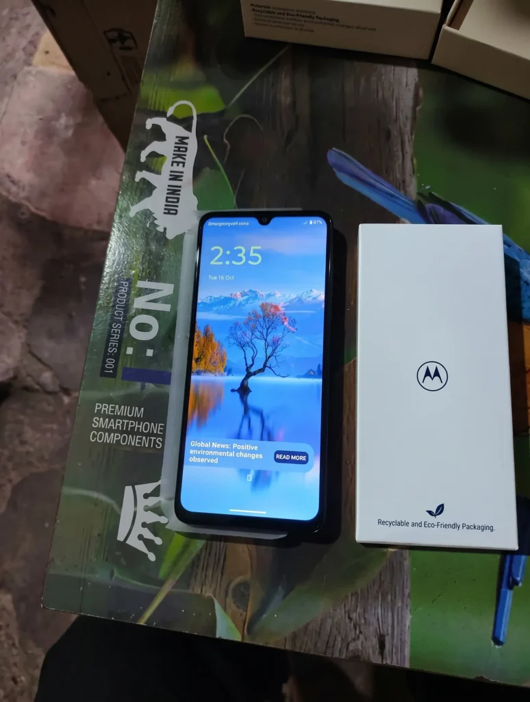 Motorola g06 power display review best budget phone under 10000