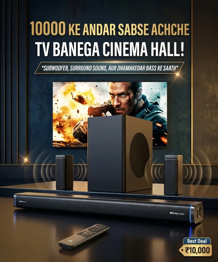 Best Soundbar Under 10000 in India with Subwoofer - Tech Offer India