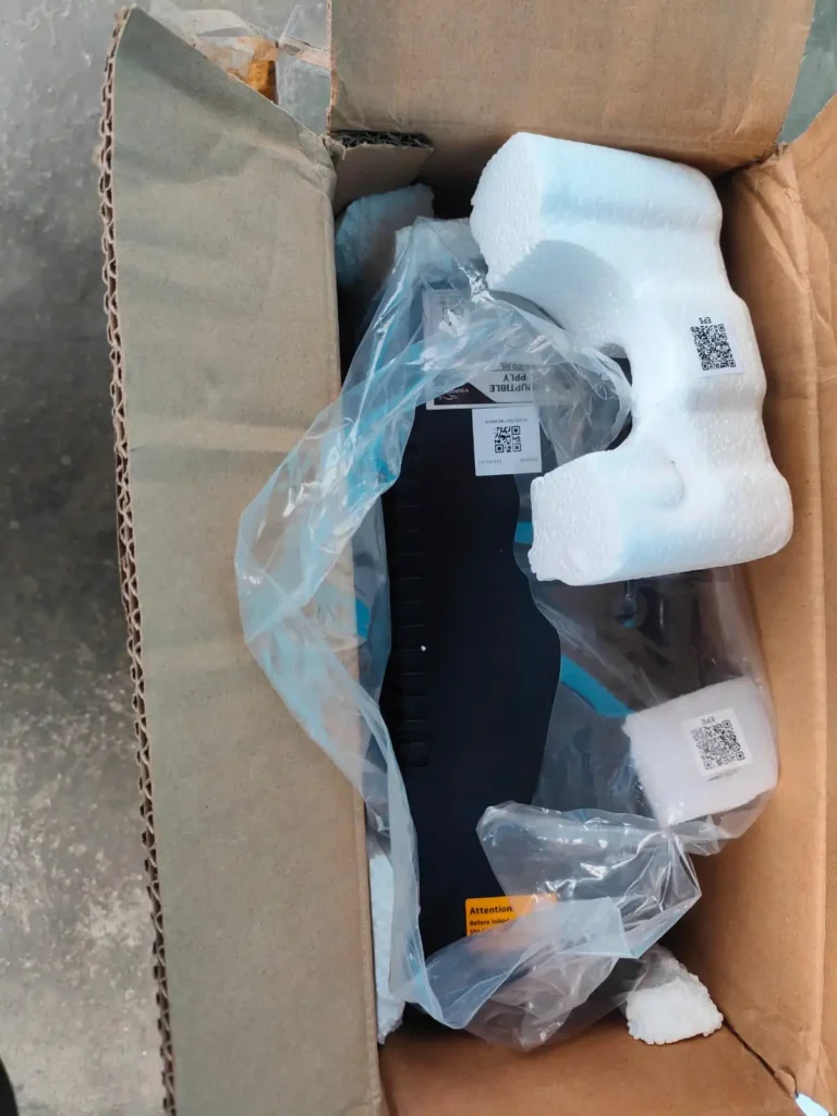 V-Guard SESTO 600 UPS Flipkart delivery box packaging
