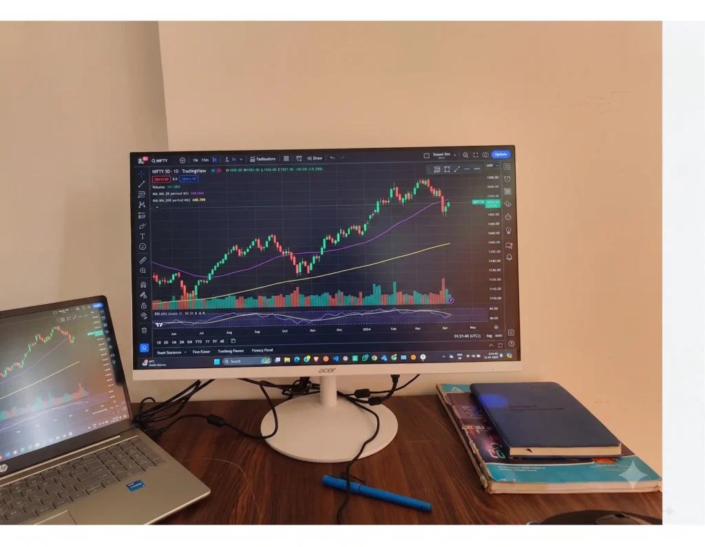 acer sa272u p1 trading monitor setup