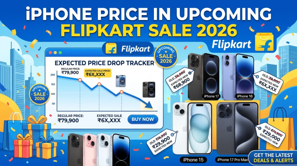 iPhone Price in Upcoming Flipkart Sale 2026