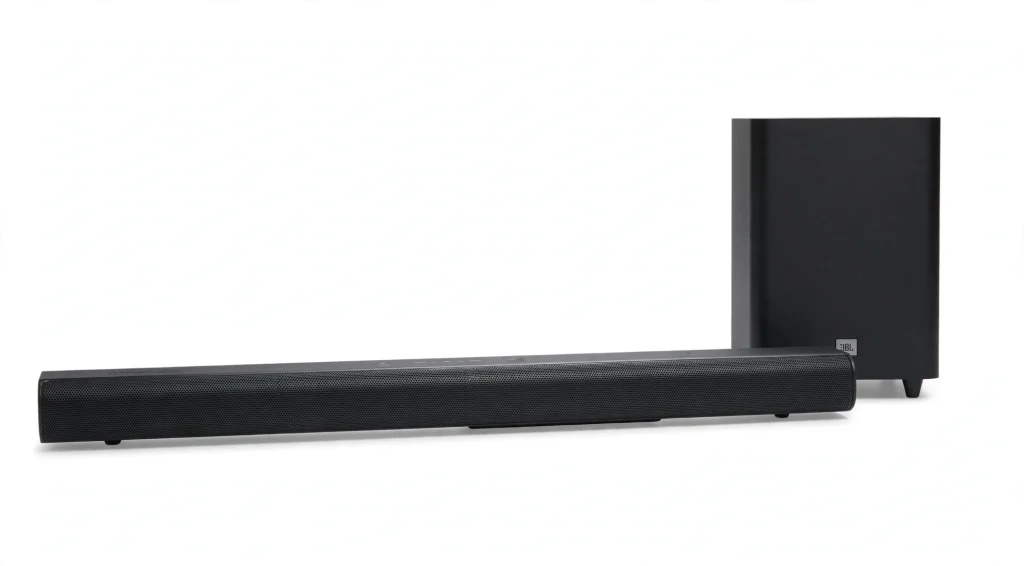 JBL Cinema SB550 3.1 channel soundbar with wireless subwoofer